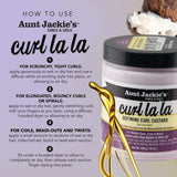 Duo Aunt Jackies Óleo: biotina e alecrim + Curl la la