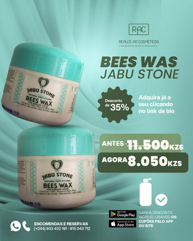 Jabu Stone: Creme Para Dreadlocks com Cera De Abelha_125ml