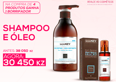 SARYNA KEY™ Combo Shampoo & Óleo Reparadora
