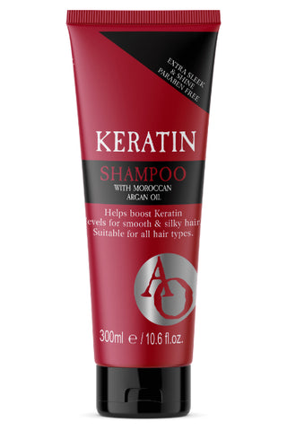 Shampoo de Keratina + Óleo de Argan de Marrocos